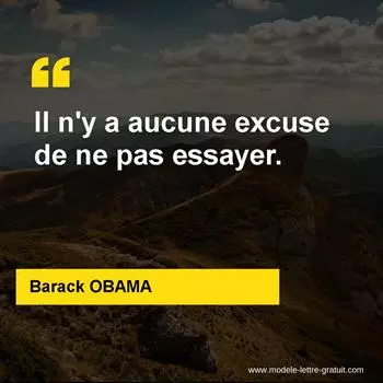 Citation Barack OBAMA
