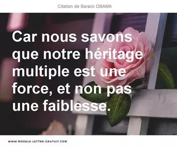 Citations Barack OBAMA