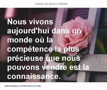 Citations Barack OBAMA