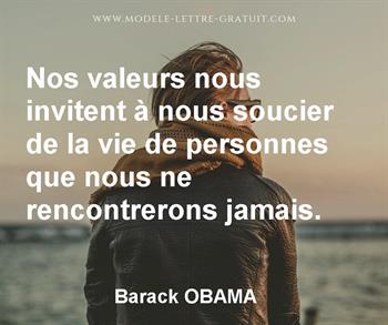 Citation de Barack OBAMA