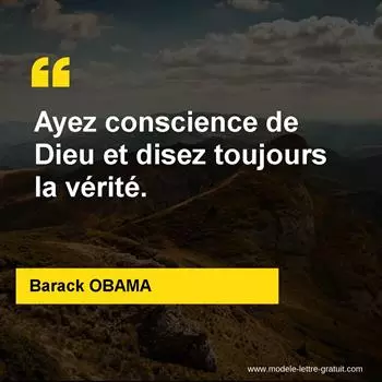 Citation Barack OBAMA