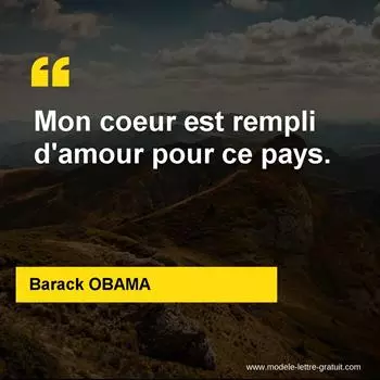 Citation Barack OBAMA
