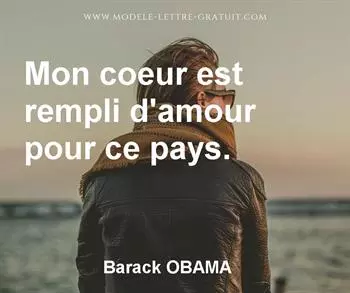 Citation de Barack OBAMA