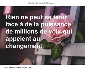 Citations Barack OBAMA
