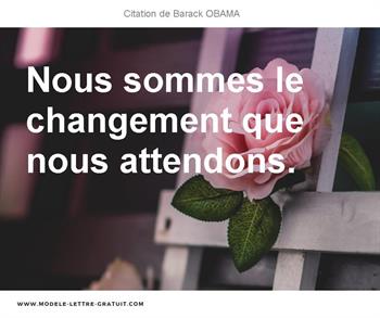 Citations Barack OBAMA