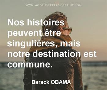 Citation de Barack OBAMA