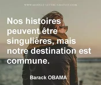 Citation de Barack OBAMA