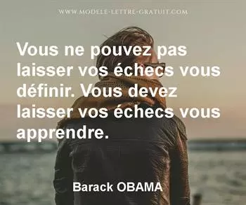 Citation de Barack OBAMA