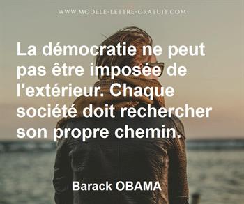 Citation de Barack OBAMA