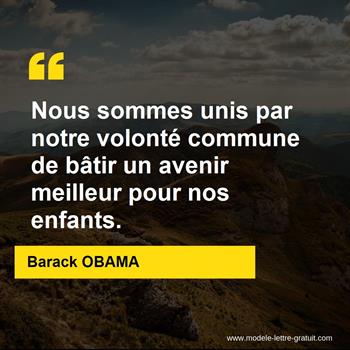 Citation Barack OBAMA