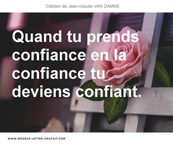 Citations Jean-claude VAN DAMME