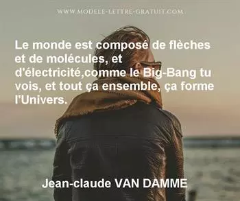 Citation de Jean-claude VAN DAMME