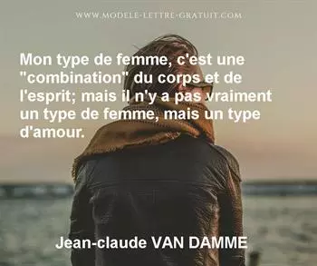 Citation de Jean-claude VAN DAMME