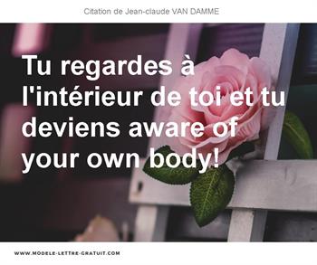 Citations Jean-claude VAN DAMME