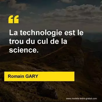 Citation Romain GARY