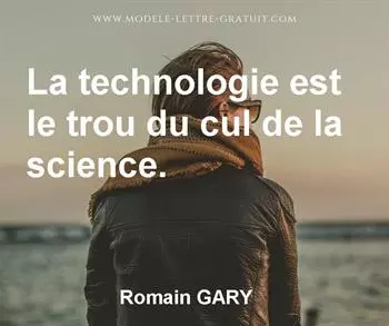 Citation de Romain GARY