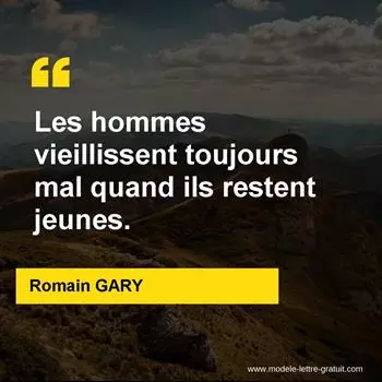 Citation Romain GARY