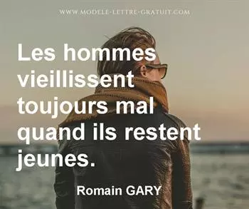 Citation de Romain GARY