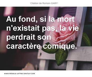 Citations Romain GARY