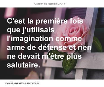 Citations Romain GARY