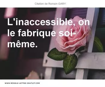 Citations Romain GARY