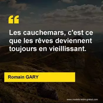 Citation Romain GARY
