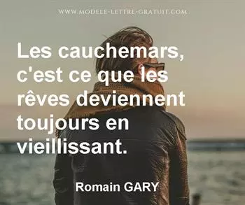 Citation de Romain GARY