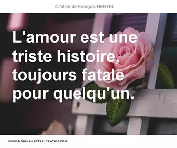 Citations François HERTEL
