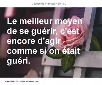 Citations François HERTEL