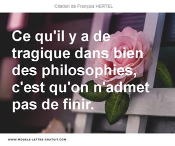 Citations François HERTEL