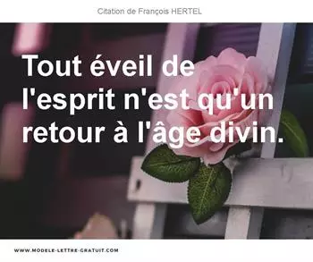 Citations François HERTEL