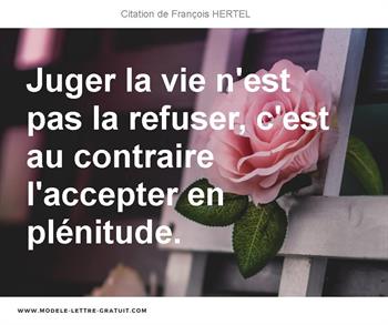 Citations François HERTEL