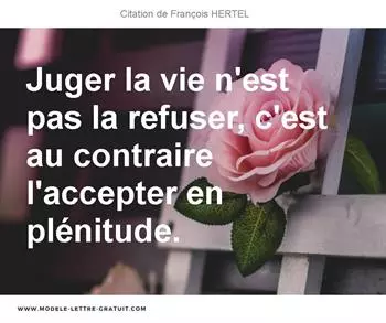 Citations François HERTEL