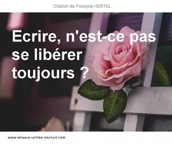 Citations François HERTEL