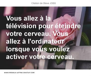 Citations Steve JOBS