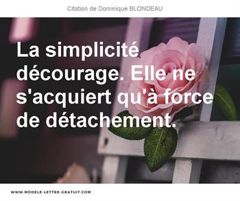 Citations Dominique BLONDEAU
