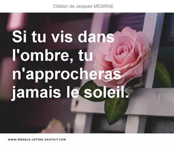 Citations Jacques MESRINE