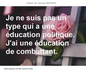 Citations Jacques MESRINE