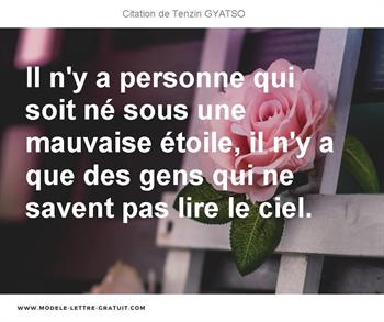 Citations Tenzin GYATSO