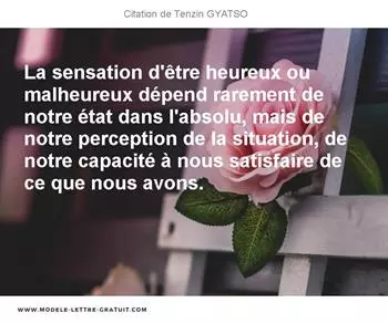 Citations Tenzin GYATSO