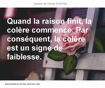 Citations Tenzin GYATSO