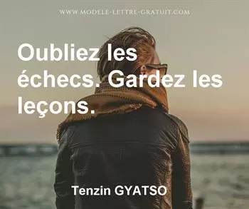 Citation de Tenzin GYATSO