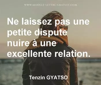 Citation de Tenzin GYATSO