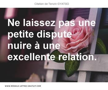 Citations Tenzin GYATSO