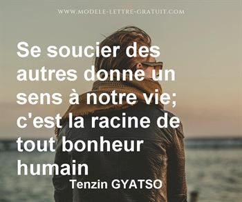 Citation de Tenzin GYATSO