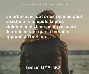Citation de Tenzin GYATSO
