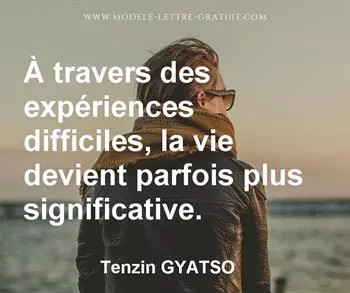Citation de Tenzin GYATSO