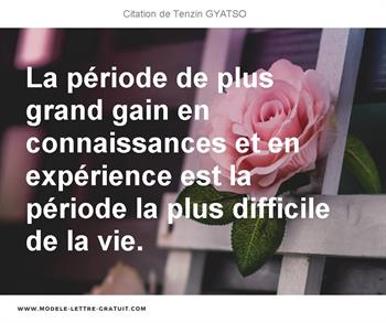 Citations Tenzin GYATSO