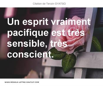 Citations Tenzin GYATSO
