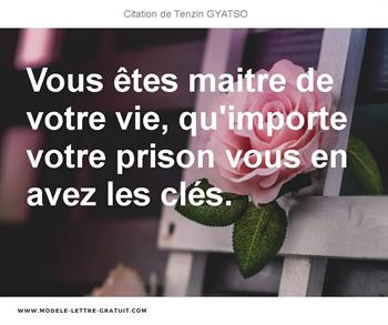 Citations Tenzin GYATSO